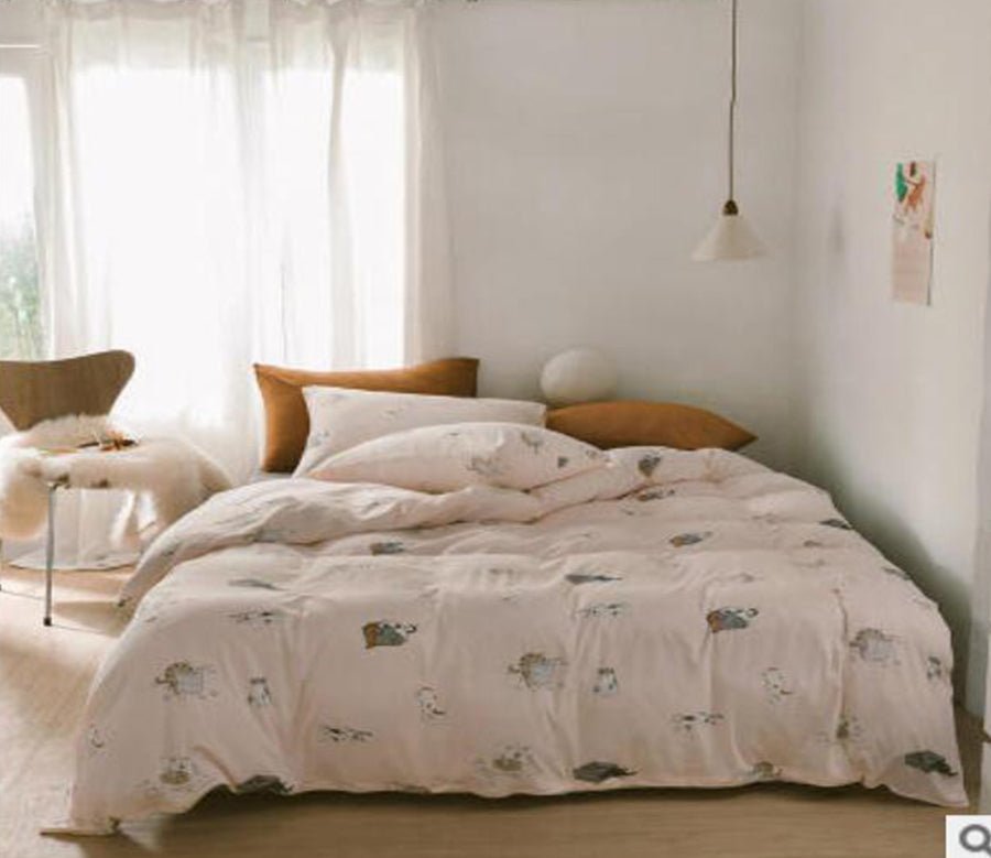 3D Cat 17144 Bed Pillowcases Quilt