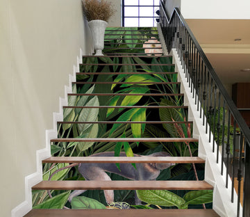 3D Monkey Jungle 11025 Andrea Haase Stair Risers