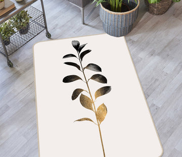 3D Growing Leaves 1084 Boris Draschoff Rug Non Slip Rug Mat Mat AJ Creativity Home 