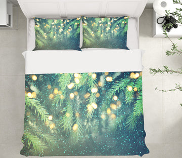 3D Branches 51101 Christmas Quilt Duvet Cover Xmas Bed Pillowcases