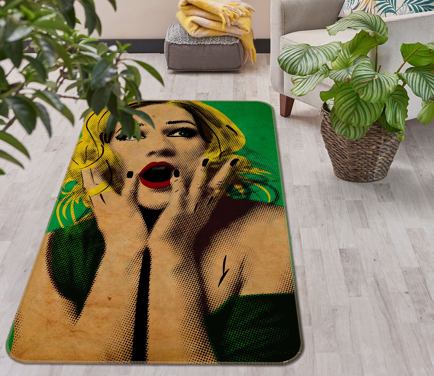 3D Beauty 35247 Non Slip Rug Mat