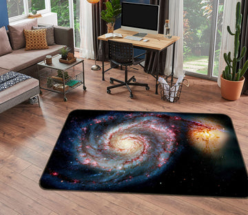 3D Galaxy Starry Sky 31131 Non Slip Rug Mat