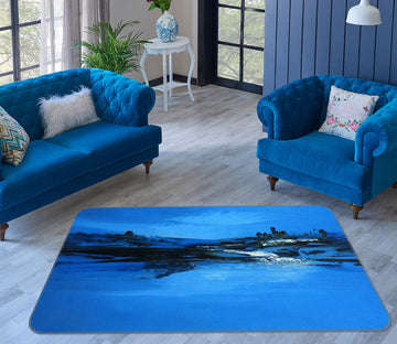 3D Blue 31191 Non Slip Rug Mat