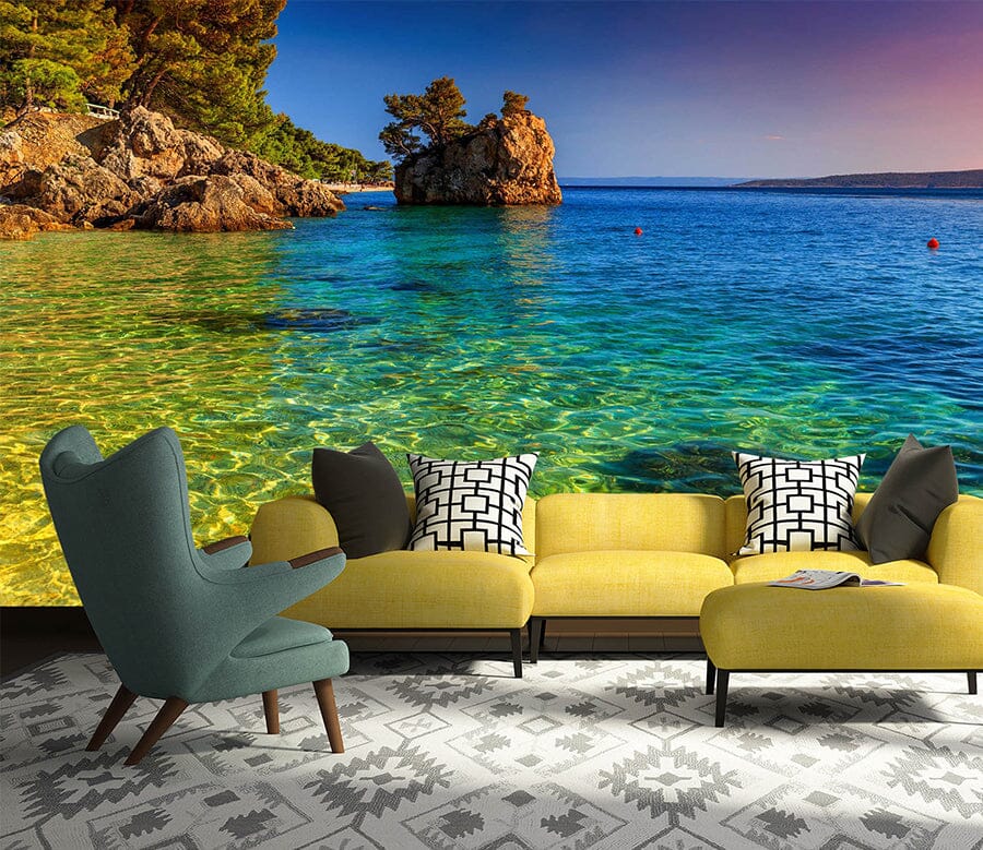 3D Crystal Clear Water 1002 Wall Murals Wallpaper AJ Wallpaper 2 