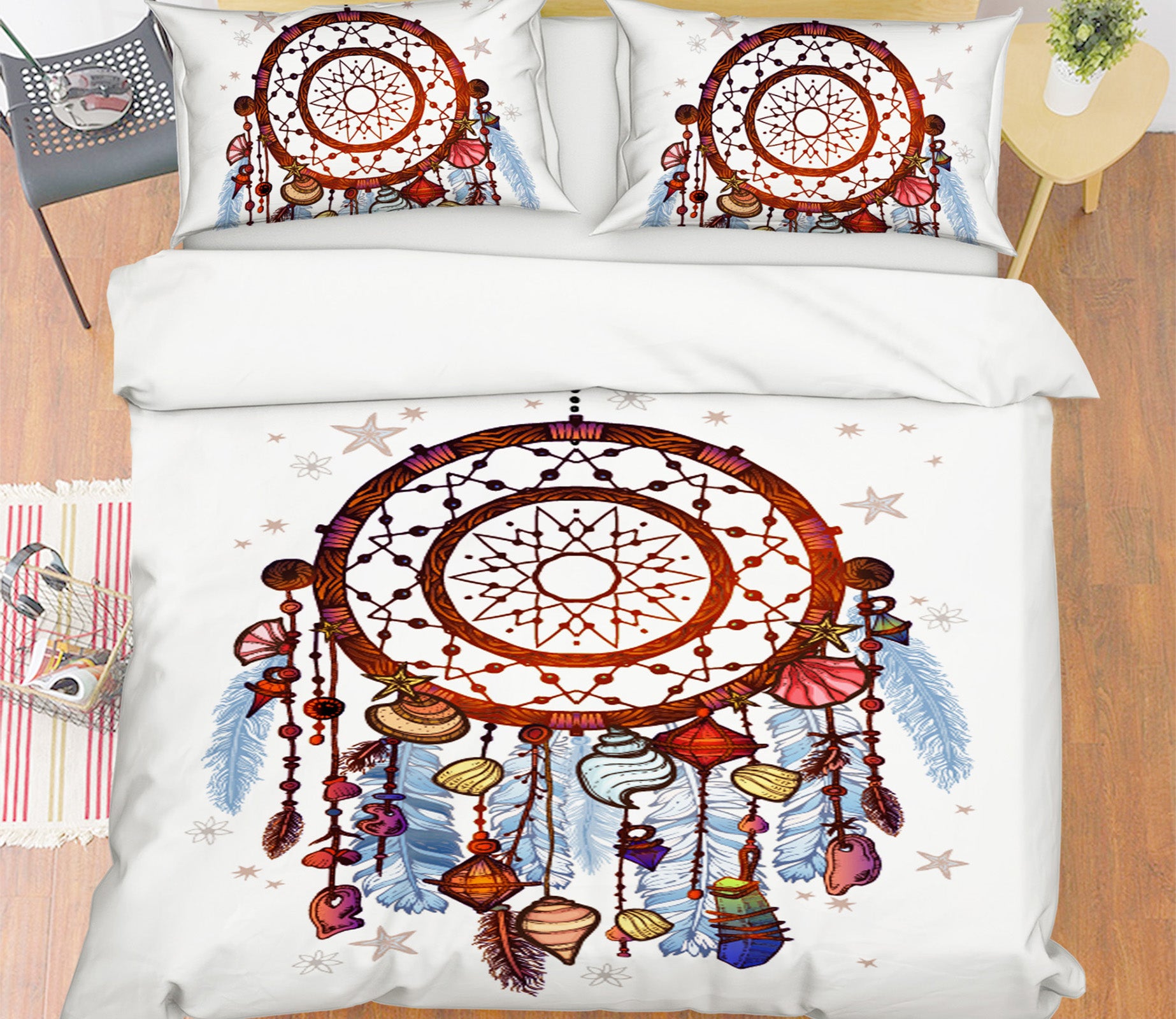 3D Dream Catcher 15032 Bed Pillowcases Quilt