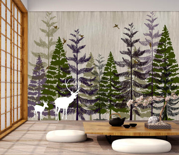 3D Woods Deer 535 Wallpaper AJ Wallpaper 2 