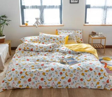 3D Fruit Pattern 15005 Bed Pillowcases Quilt