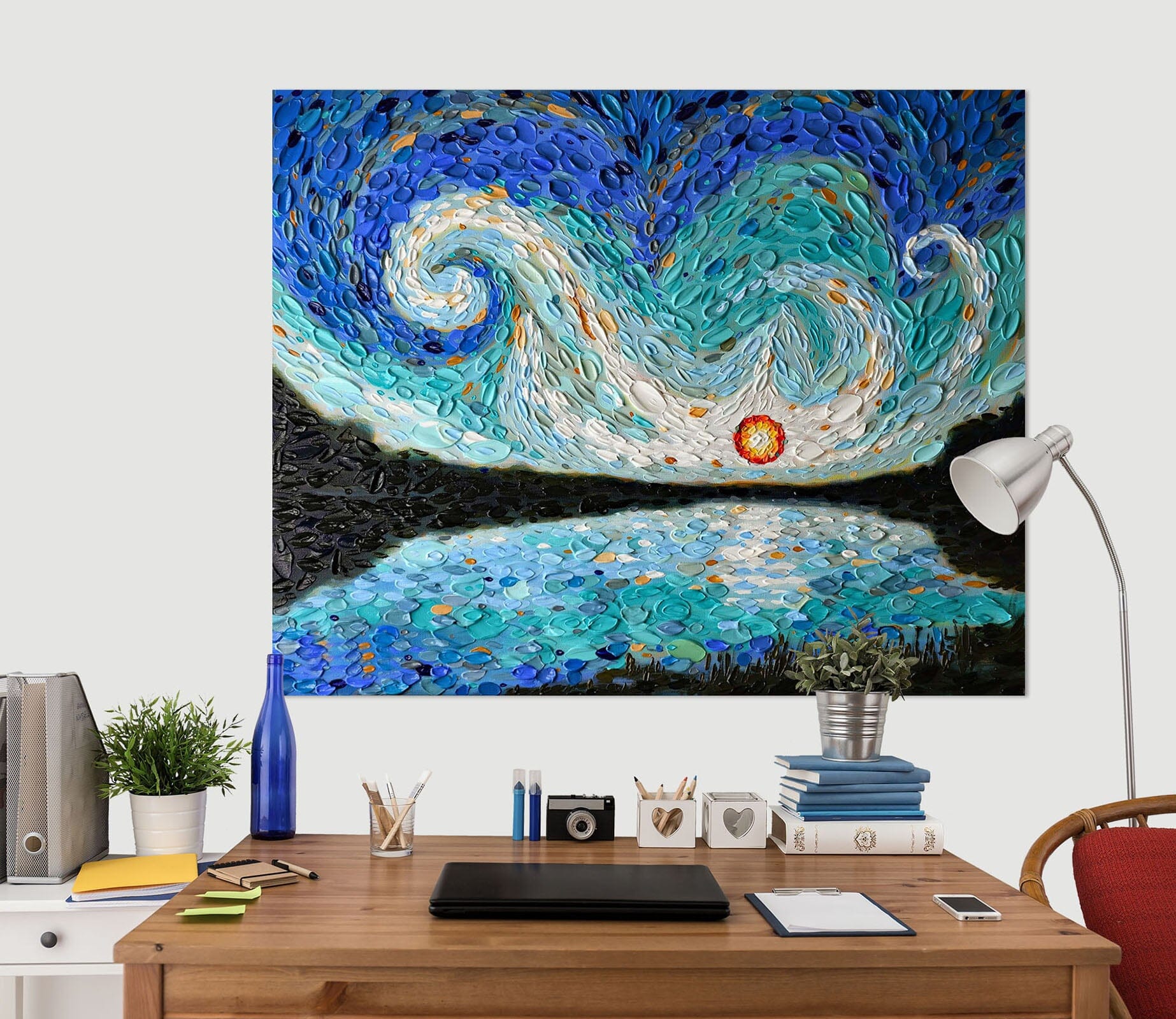 3D Painting Vortex 001 Dena Tollefson Wall Sticker Wallpaper AJ Wallpaper 2 