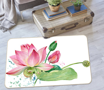 3D Lotus 36068 Non Slip Rug Mat
