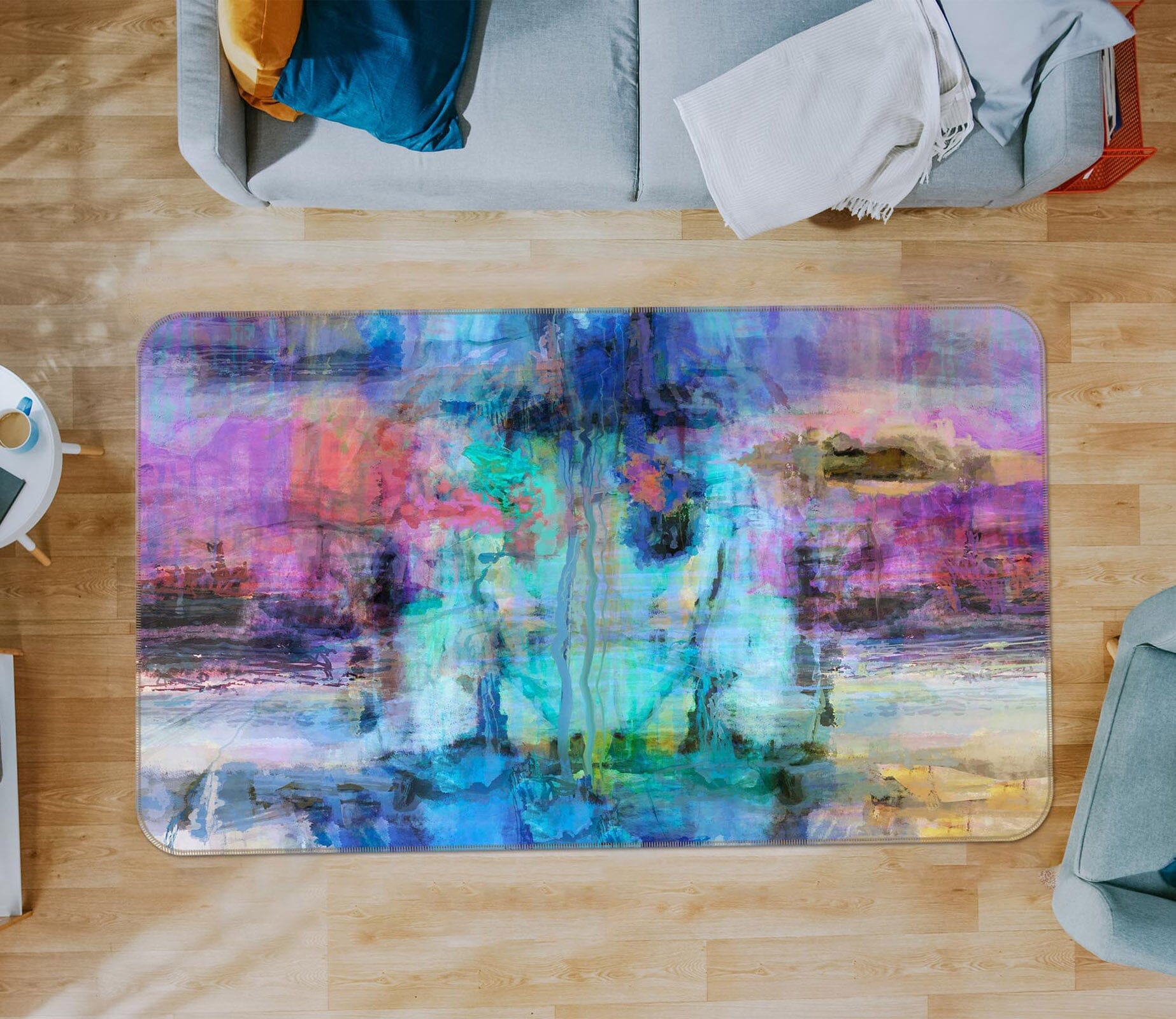 3D Graffiti Painting 120 Michael Tienhaara Rug Non Slip Rug Mat Mat AJ Creativity Home 