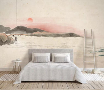 3D Water Mountain 571 Wall Murals Wallpaper AJ Wallpaper 2 