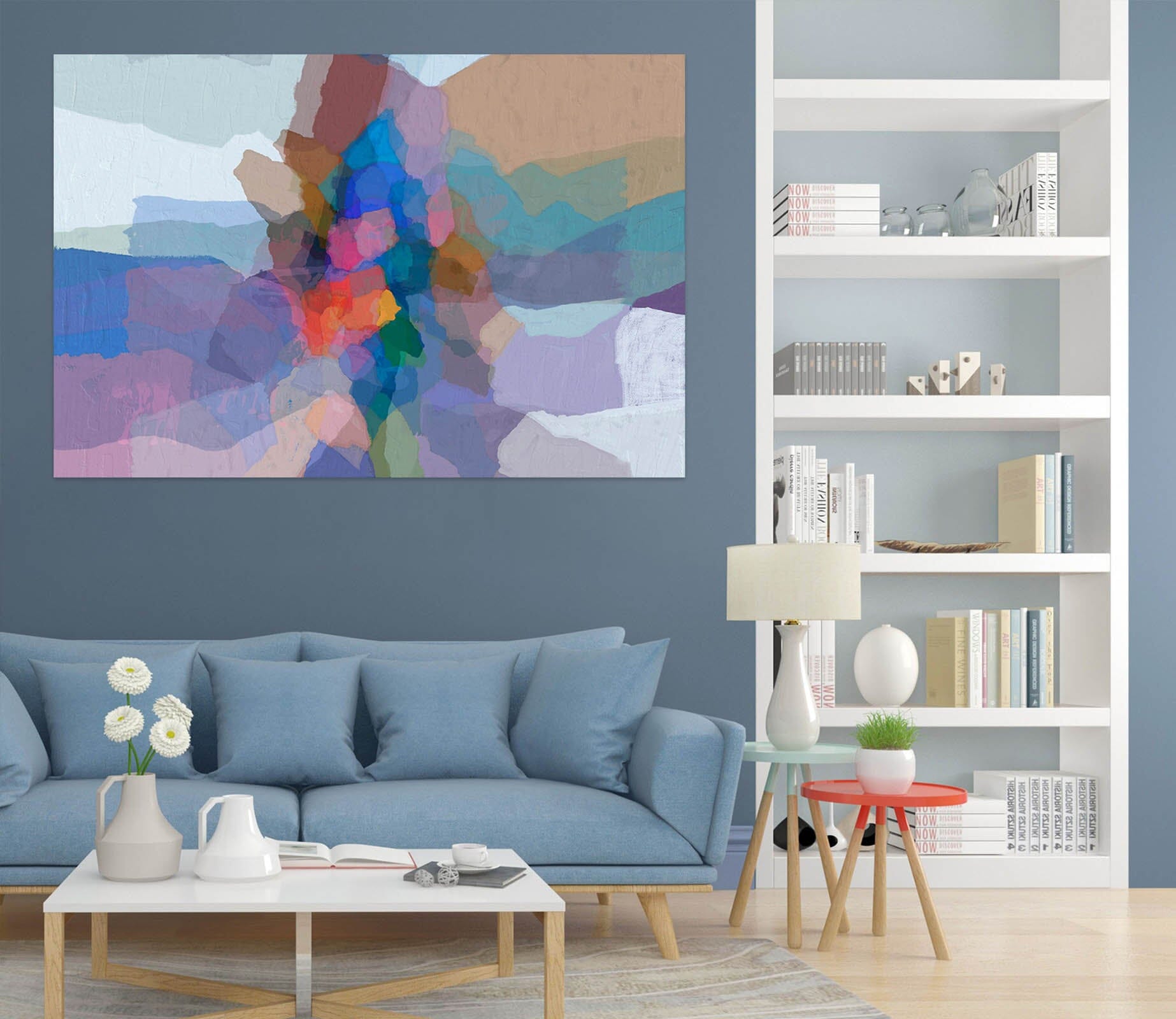 3D Color Figure 004 Michael Tienhaara Wall Sticker Wallpaper AJ Wallpaper 2 