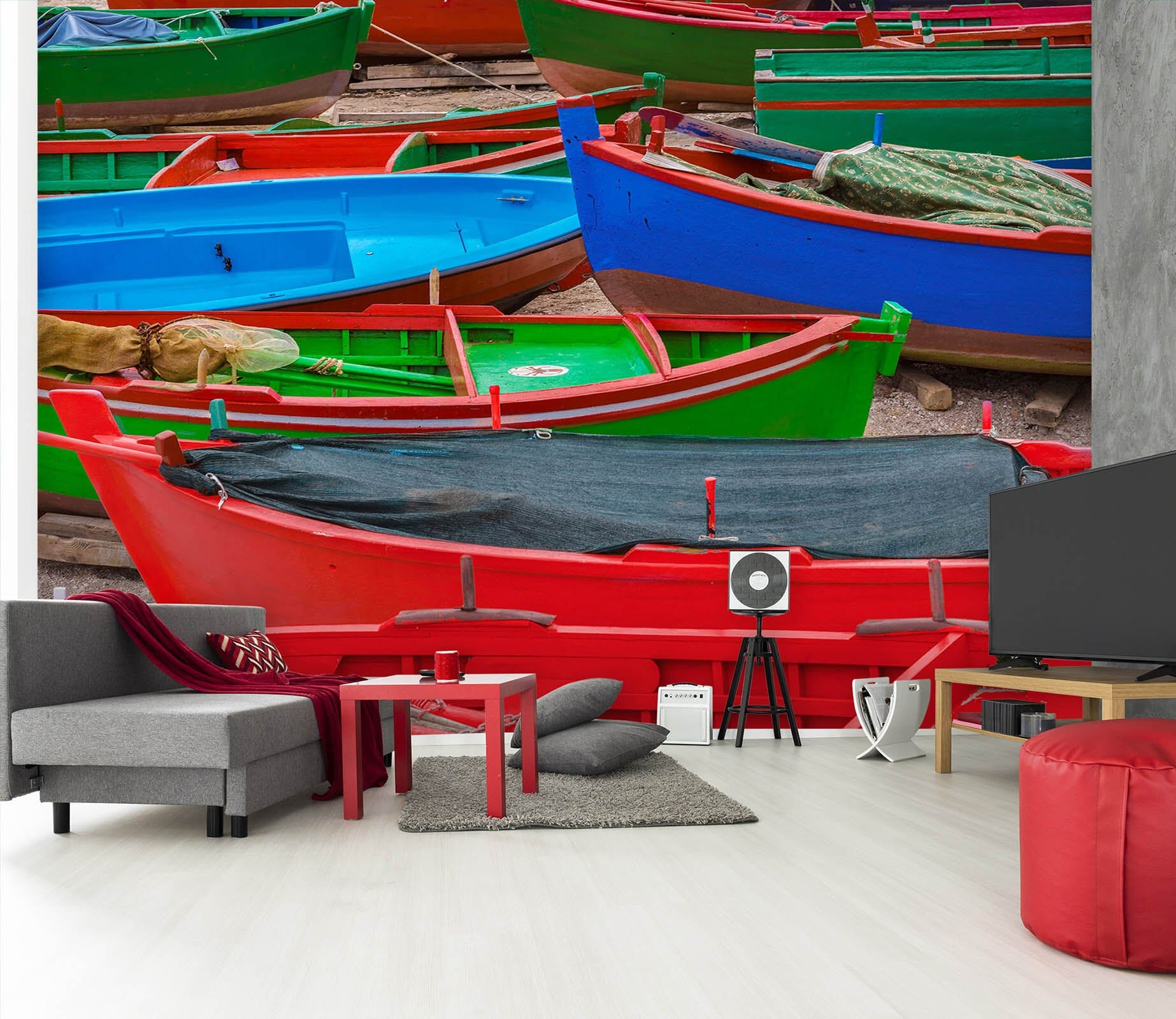 3D Color Ship 1430 Marco Carmassi Wall Mural Wall Murals Wallpaper AJ Wallpaper 2 