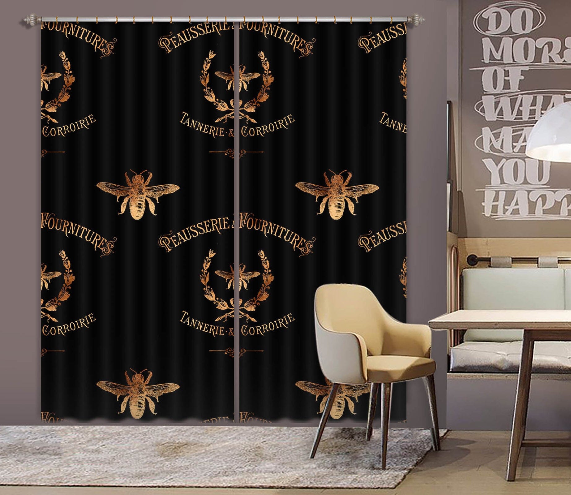 3D Fireflies Flying 141 Uta Naumann Curtain Curtains Drapes Curtains AJ Creativity Home 