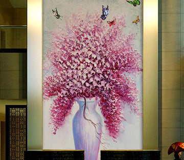 3D Pink Flowers 635 Wall Murals Wallpaper AJ Wallpaper 2 