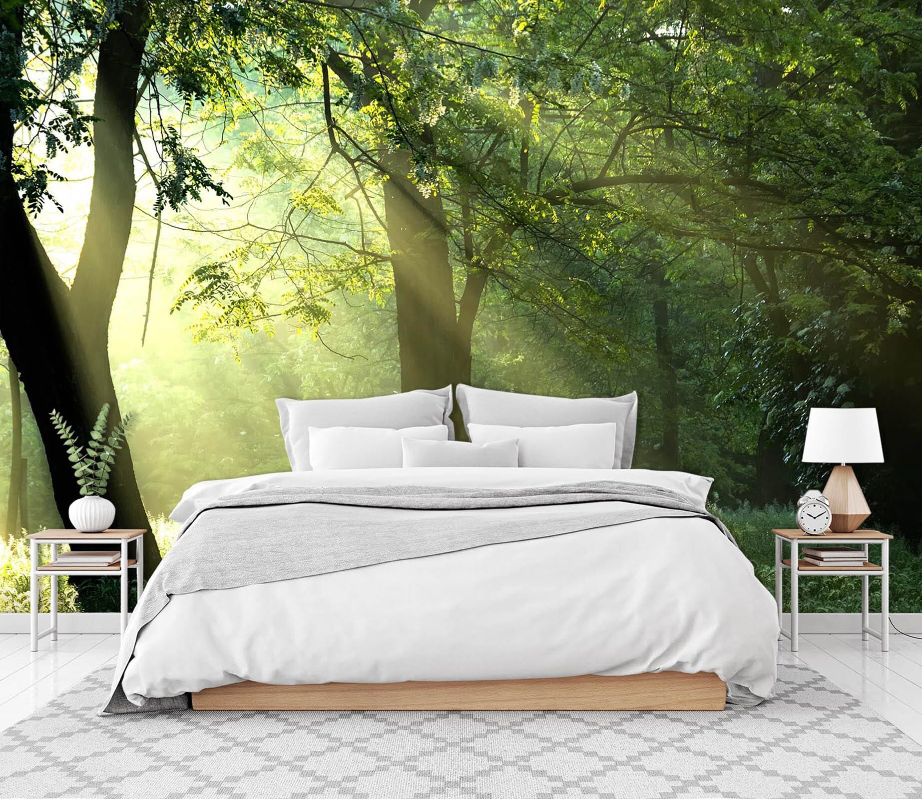 3D Forest Green Grass 065 Wall Murals Wallpaper AJ Wallpaper 2 