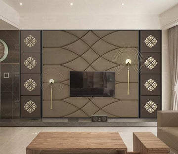 3D Grey Wave WC165 Wall Murals Wallpaper AJ Wallpaper 2 