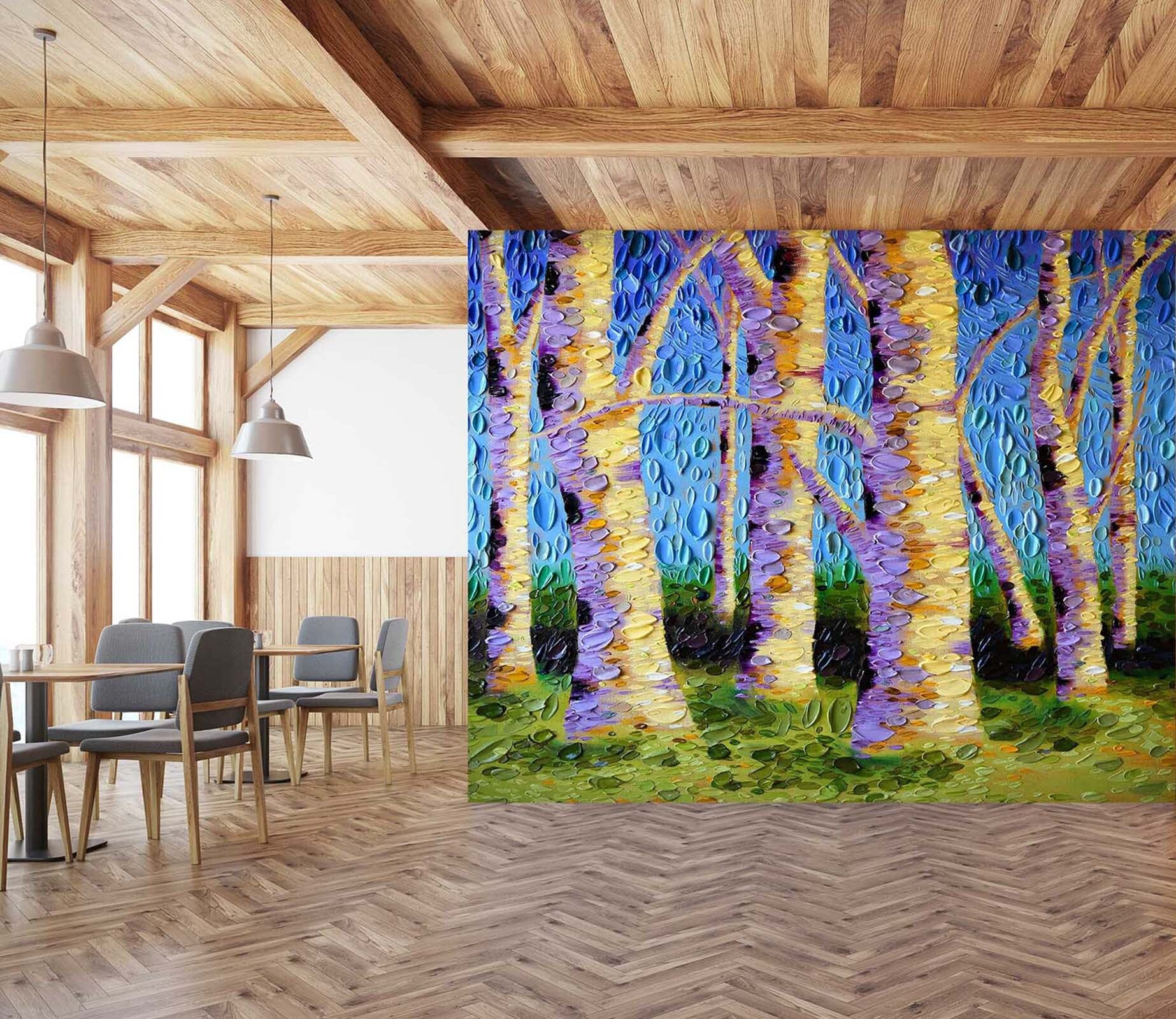 3D The Lyrical Garden 1422 Dena Tollefson Wall Mural Wall Murals Wallpaper AJ Wallpaper 2 