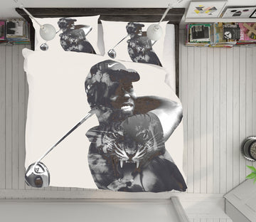 3D Tigerwoods 2009 Marco Cavazzana Bedding Bed Pillowcases Quilt Quiet Covers AJ Creativity Home 