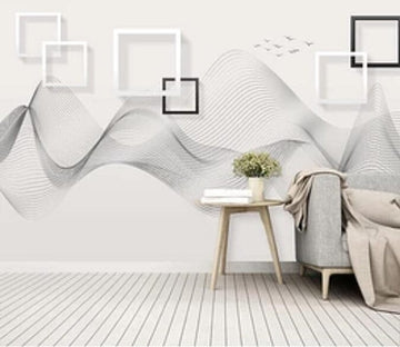 3D Golden Wave 2181 Wall Murals Wallpaper AJ Wallpaper 2 