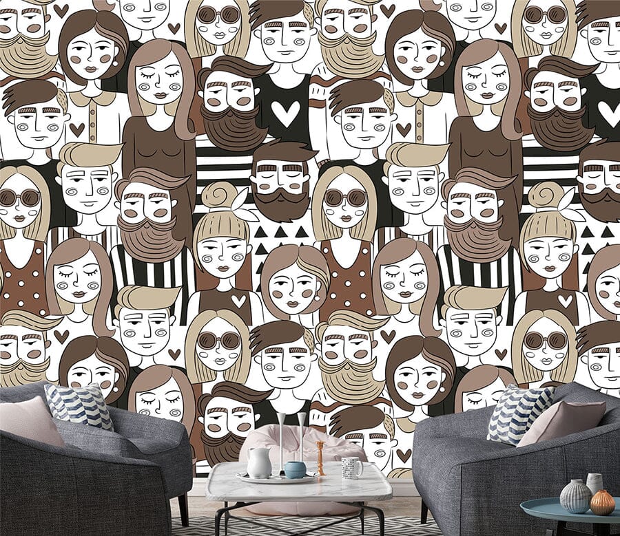 3D Cute Cartoon 335 Wallpaper AJ Wallpaper 2 