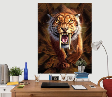 3D Sabertooth 035 Jerry LoFaro Wall Sticker Wallpaper AJ Wallpaper 2 