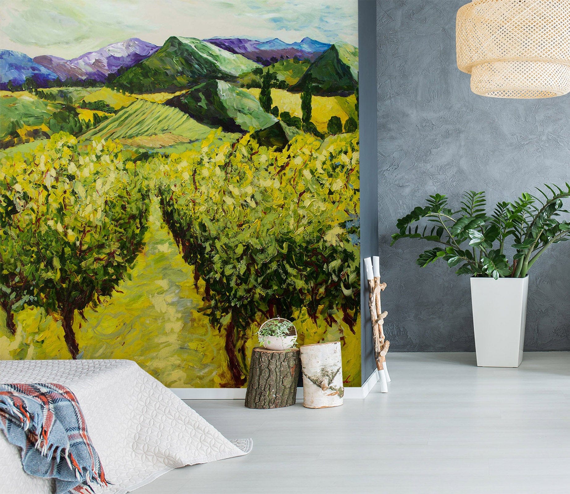 3D Little Tree 136 Allan P. Friedlander Wall Mural Wall Murals Wallpaper AJ Wallpaper 2 