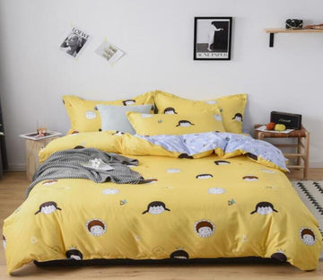 3D Little Girl 3078 Bed Pillowcases Quilt