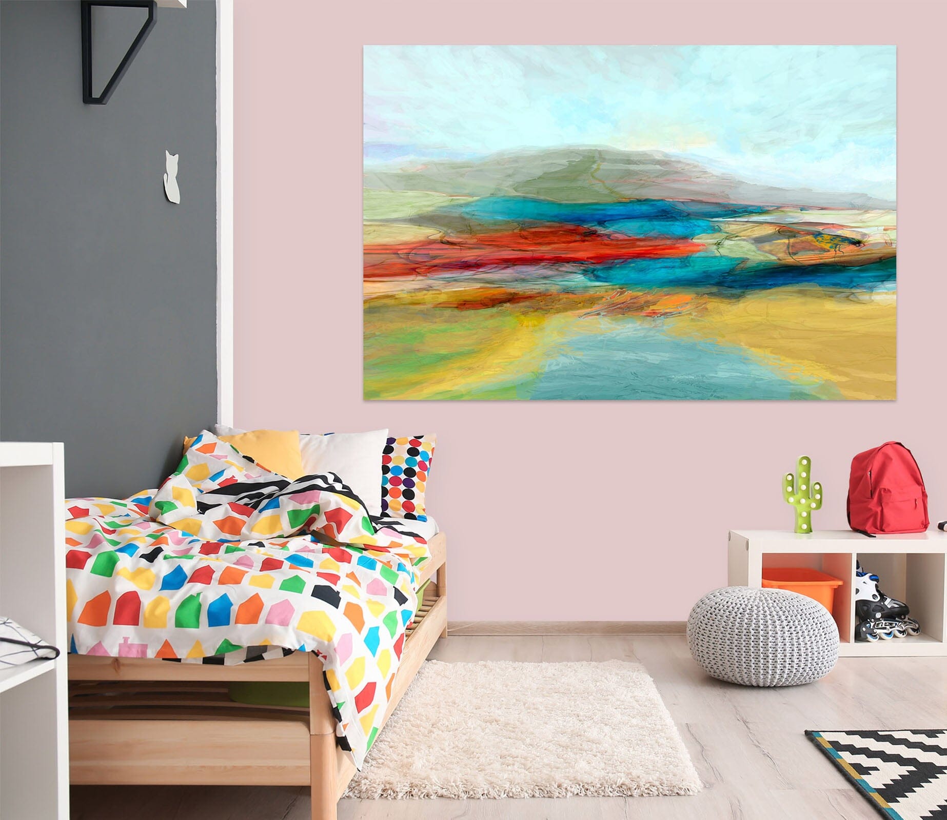 3D Color Art 048 Michael Tienhaara Wall Sticker Wallpaper AJ Wallpaper 2 