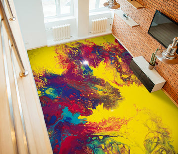 3D Color Paint Texture 98205 Valerie Latrice Floor Mural