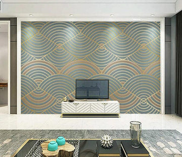 3D Wave Pattern 2414 Wall Murals Wallpaper AJ Wallpaper 2 