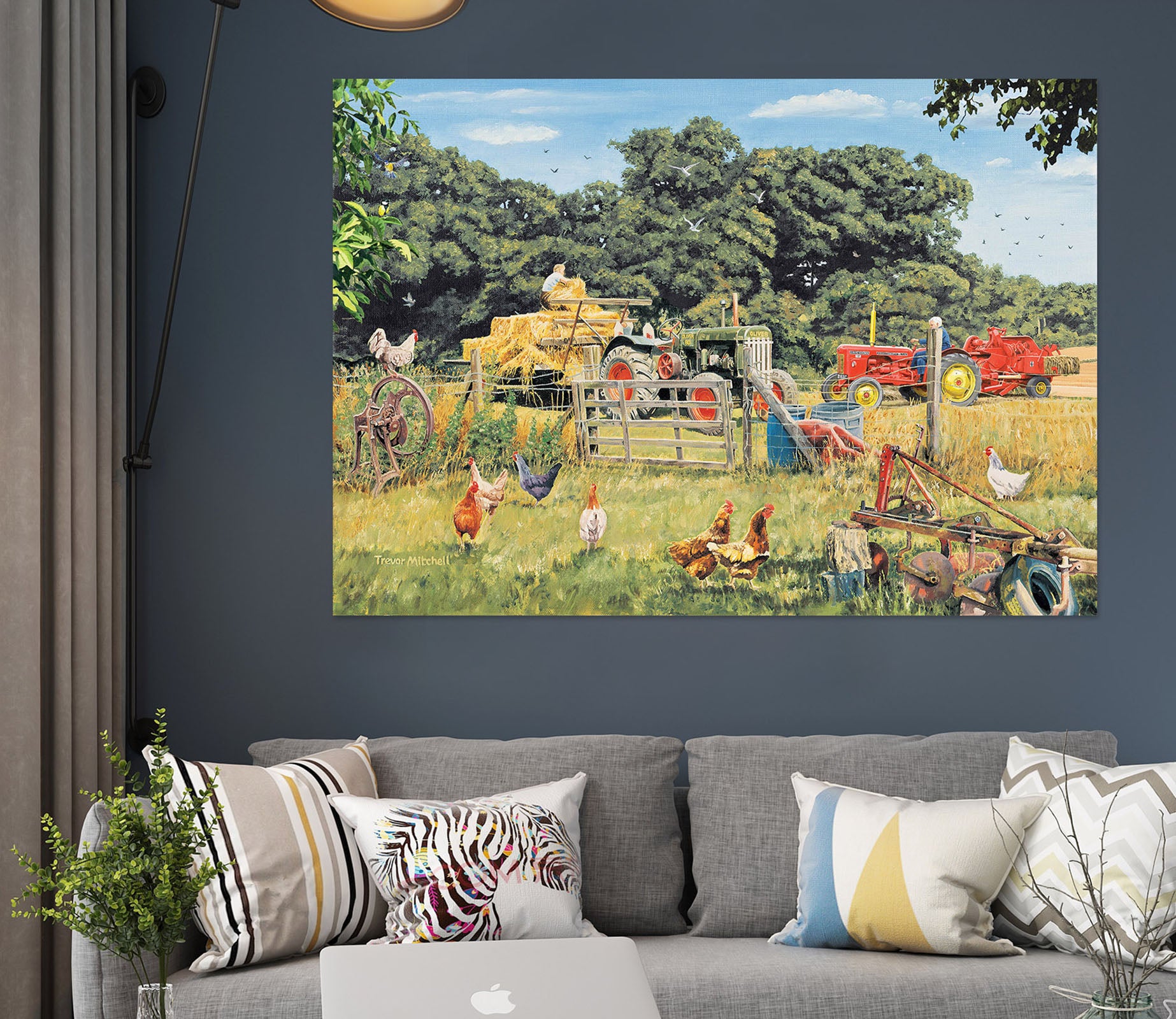 3D Farm 8931 Trevor Mitchell Wall Sticker