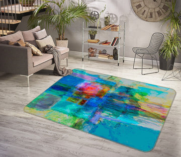 3D Lake Shimmer 110 Michael Tienhaara Rug Non Slip Rug Mat Mat AJ Creativity Home 