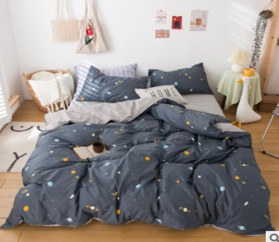 3D Star Point 40228 Bed Pillowcases Quilt