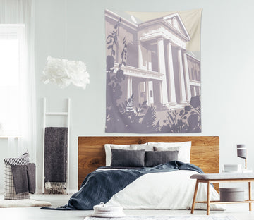 3D Flower Building 5332 Steve Read Tapestry Hanging Cloth Hang