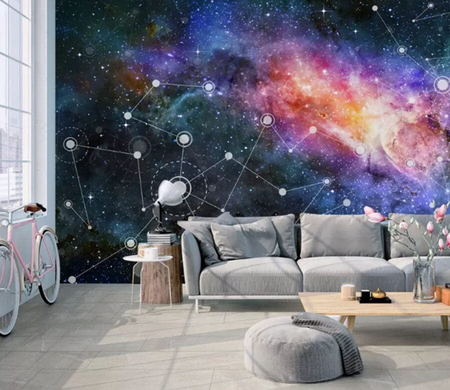 3D Color Starry Sky 2116 Wall Murals Wallpaper AJ Wallpaper 2 