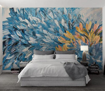 3D Colored Feather 1236 Wall Murals Wallpaper AJ Wallpaper 2 