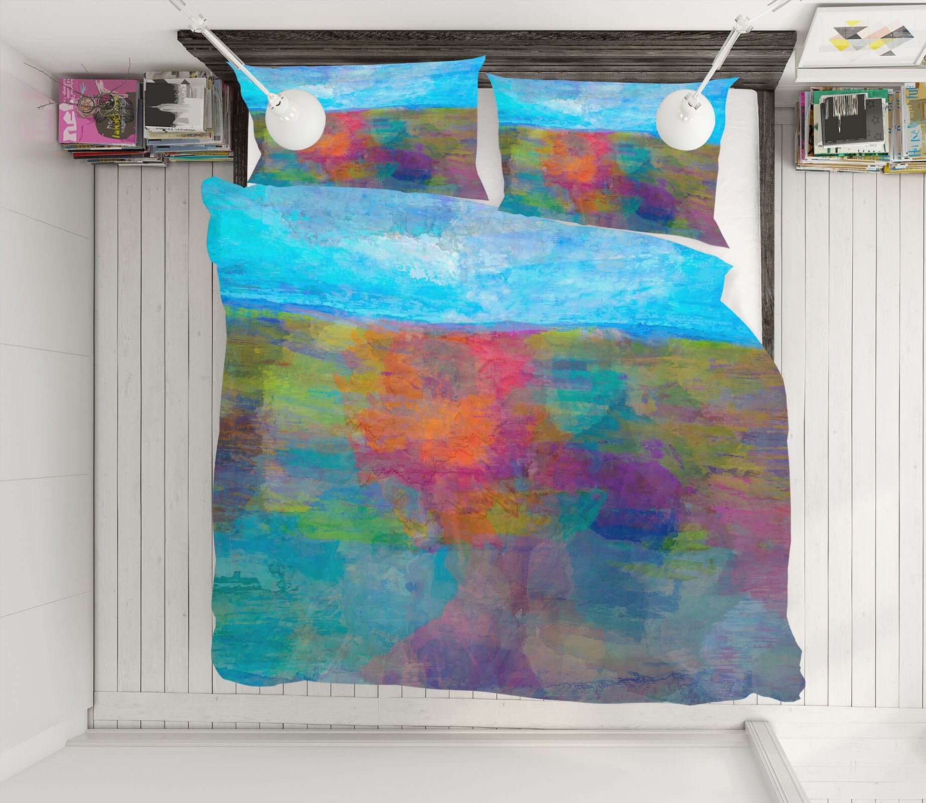 3D Ink Graffiti 2115 Michael Tienhaara Bedding Bed Pillowcases Quilt Quiet Covers AJ Creativity Home 