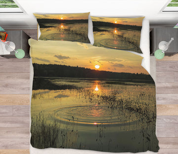 3D Golden Ring 1009 Jerry LoFaro bedding Bed Pillowcases Quilt