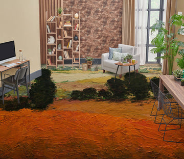 3D Grass Trees 9931 Allan P. Friedlander Floor Mural