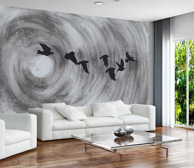 3D Flying Bird 212 Wall Murals Wallpaper AJ Wallpaper 2 