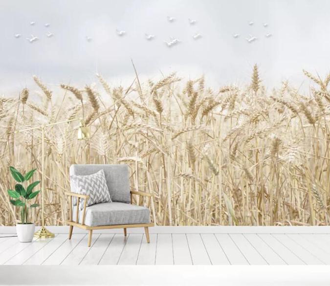 3D Reed 150 Wall Murals Wallpaper AJ Wallpaper 2 