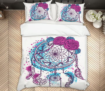 3D Dreamcatcher 15073 Bed Pillowcases Quilt