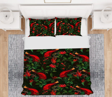 3D Red Flower 177 Uta Naumann Bedding Bed Pillowcases Quilt Quiet Covers AJ Creativity Home 