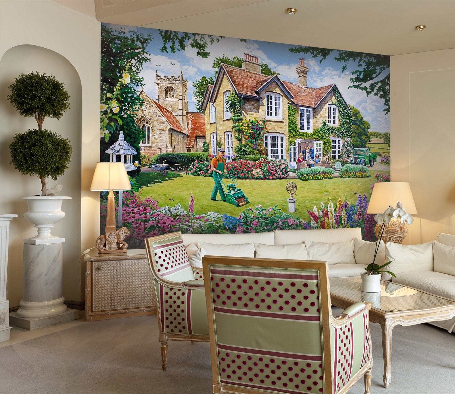 3D The Vicarage 1069 Trevor Mitchell Wall Mural Wall Murals Wallpaper AJ Wallpaper 2 