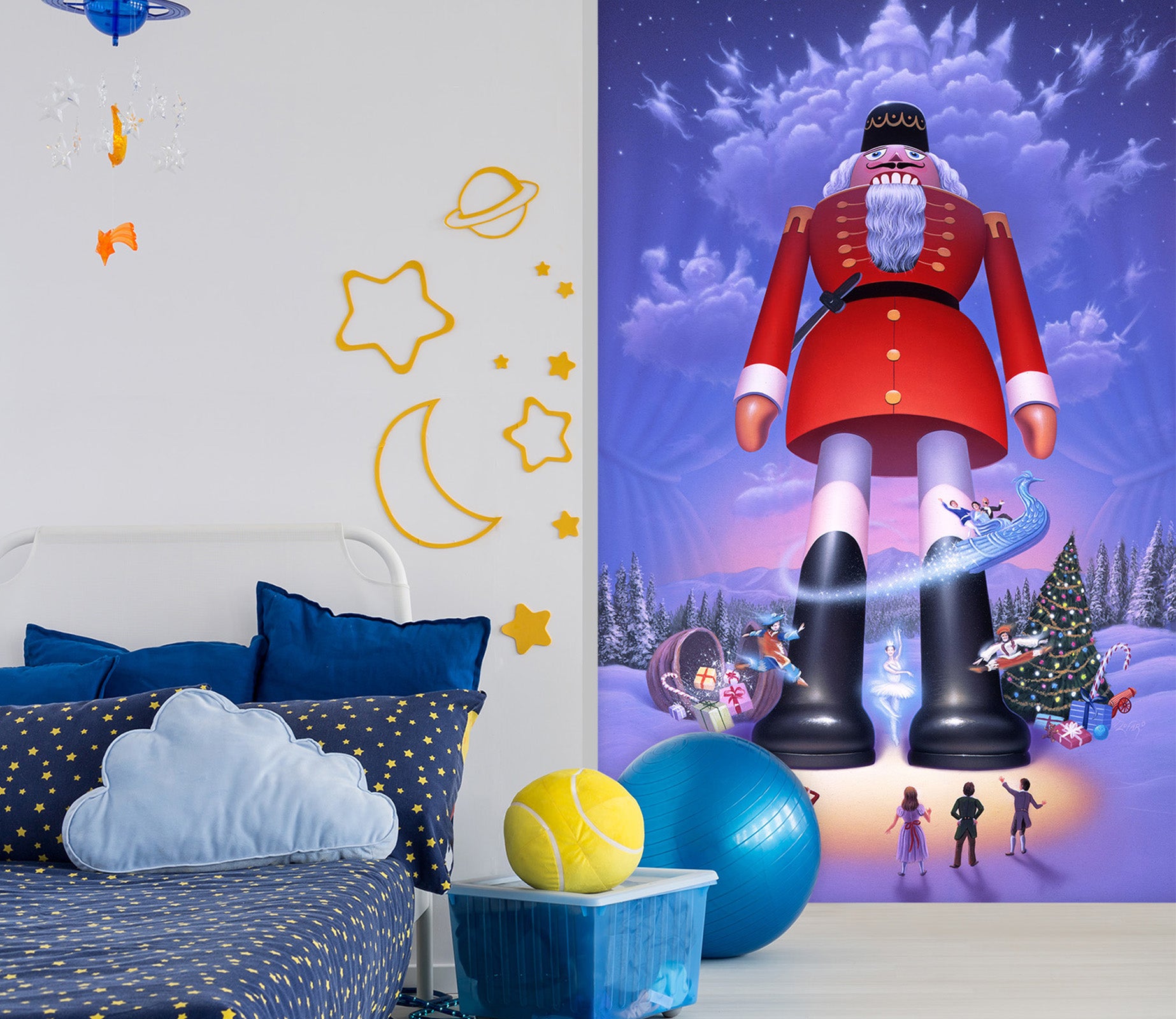 3D Nutcracker 85043 Jerry LoFaro Wall Mural Wall Murals