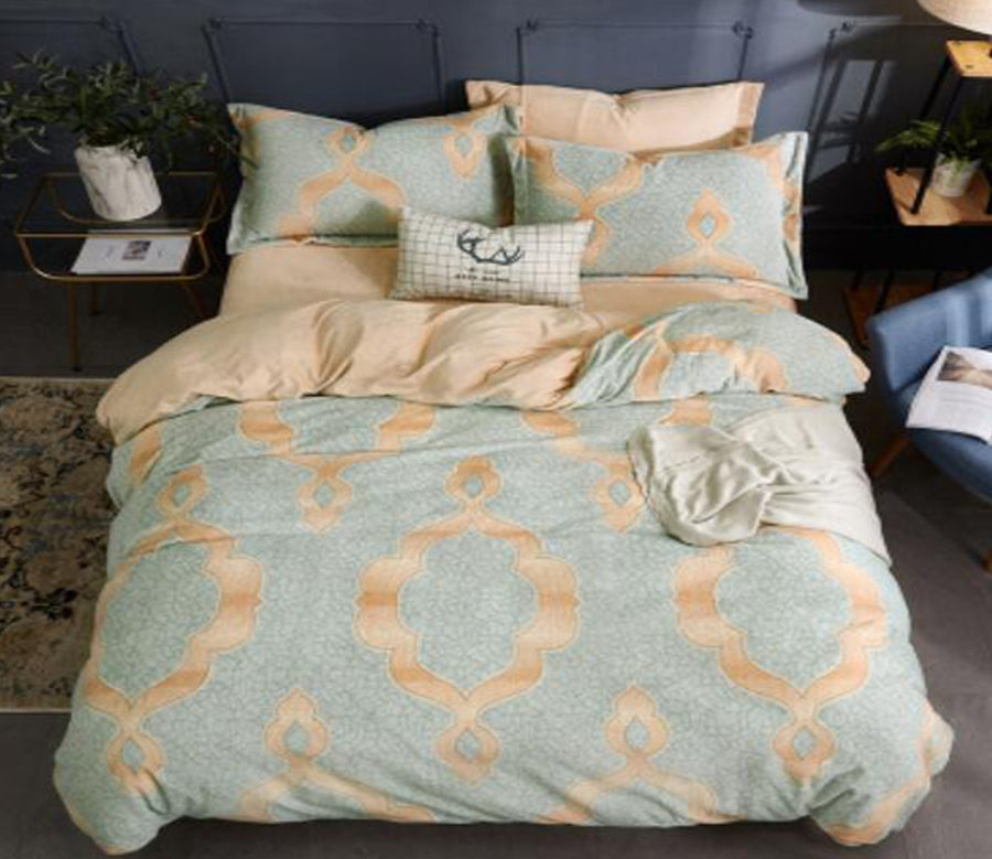 3D Golden Pattern 20171 Bed Pillowcases Quilt