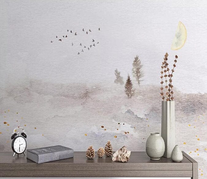 3D Yellow Steppe 1605 Wall Murals Wallpaper AJ Wallpaper 2 