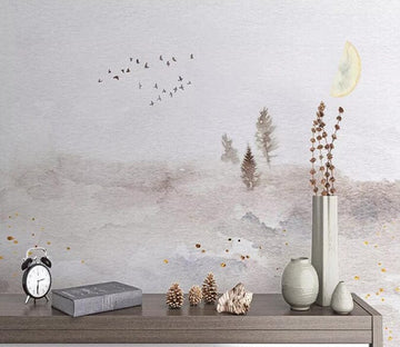 3D Yellow Steppe 1605 Wall Murals Wallpaper AJ Wallpaper 2 