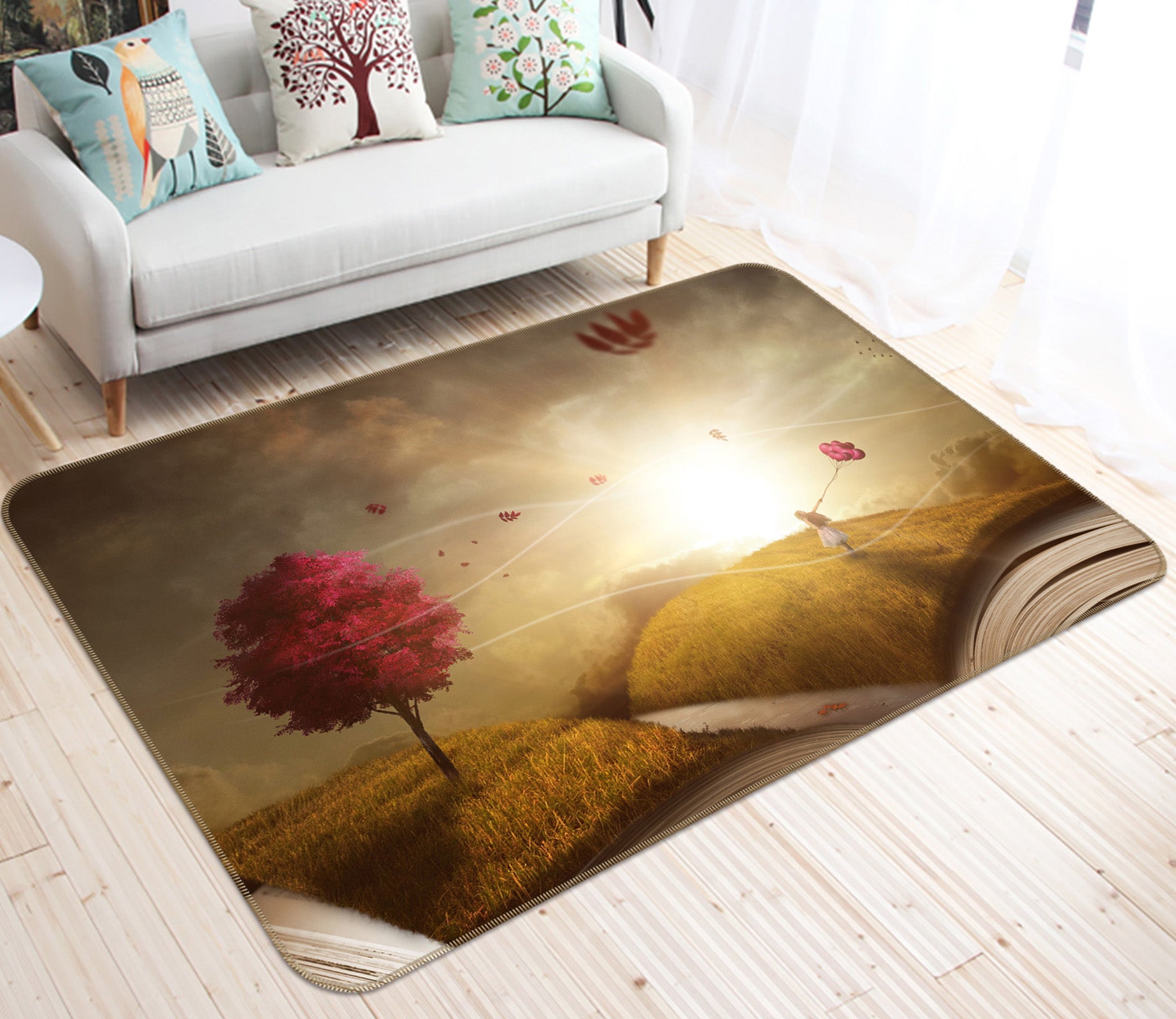 3D Tree Lawn 36111 Non Slip Rug Mat